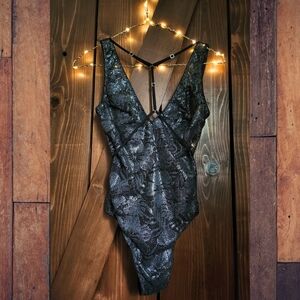 Victoria's Secret Metallic Bodysuit